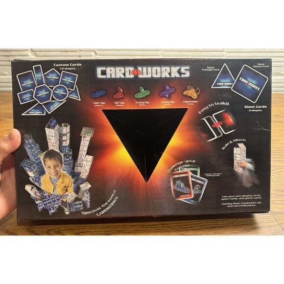 Card Works Ultimate Custom Card House Building System Clip Jet Card Game - Picture 13 of 13